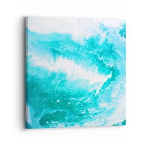 Quadro su tela - Stampe su Tela - Nel vortice degli elementi - 30x30 cm