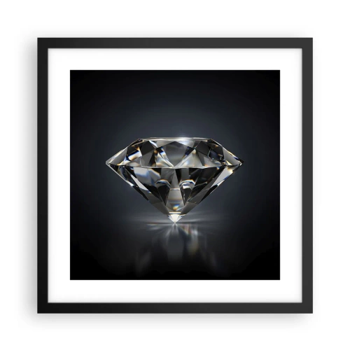 Poster in cornice nera - Best girls friend - 40x40 cm