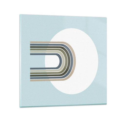 Quadro su vetro - Attrazione irresistibile - 70x70 cm