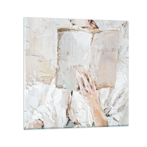 Quadro su vetro - In un altro mondo - 30x30 cm