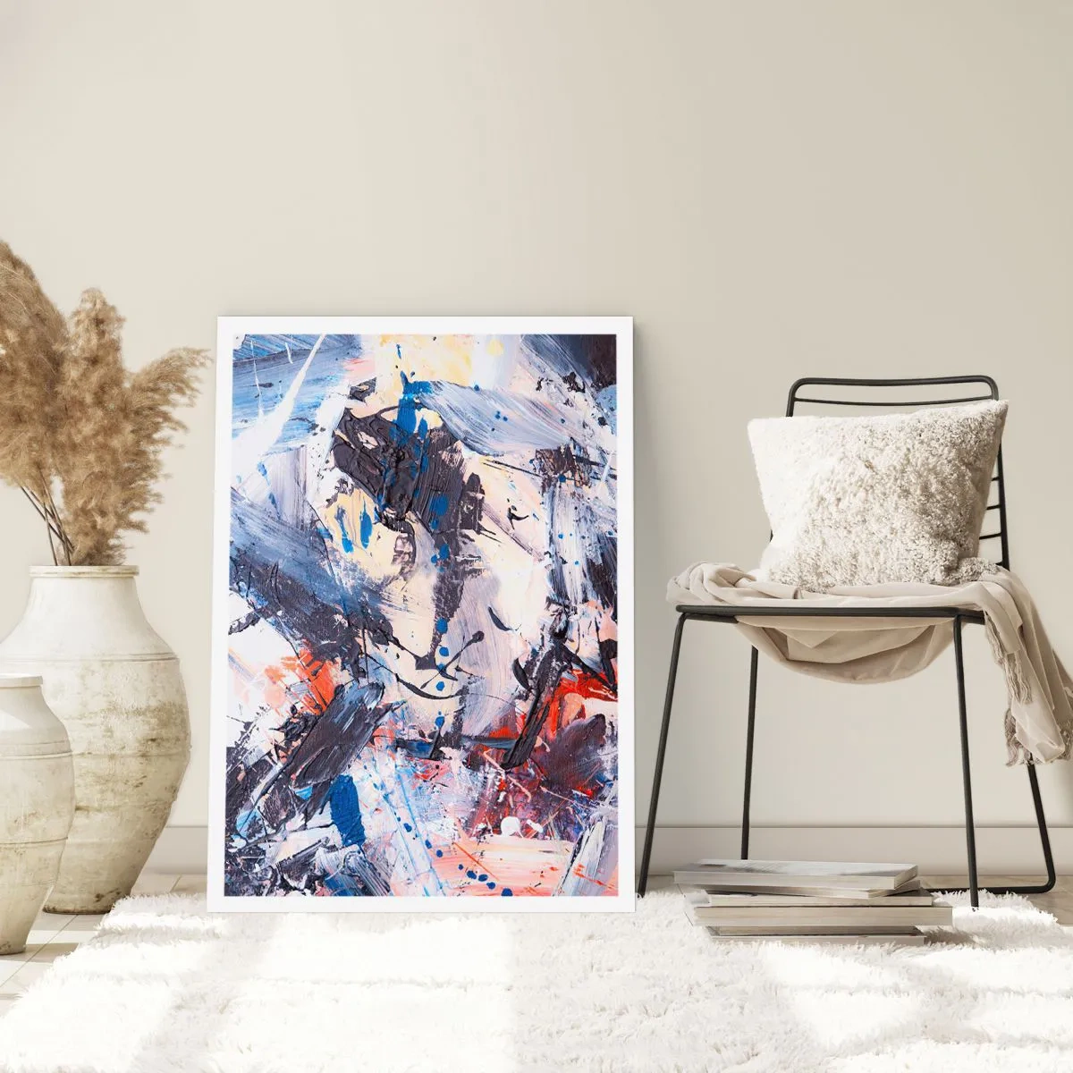 Poster - La danza folle dell'astrazione - 40x50 cm