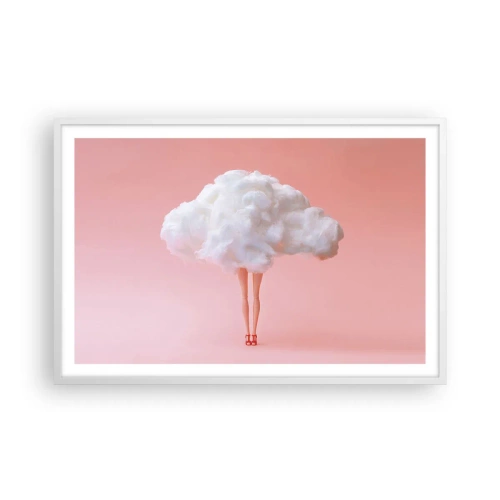 Poster in cornice bianca - Dolce promessa - 91x61 cm