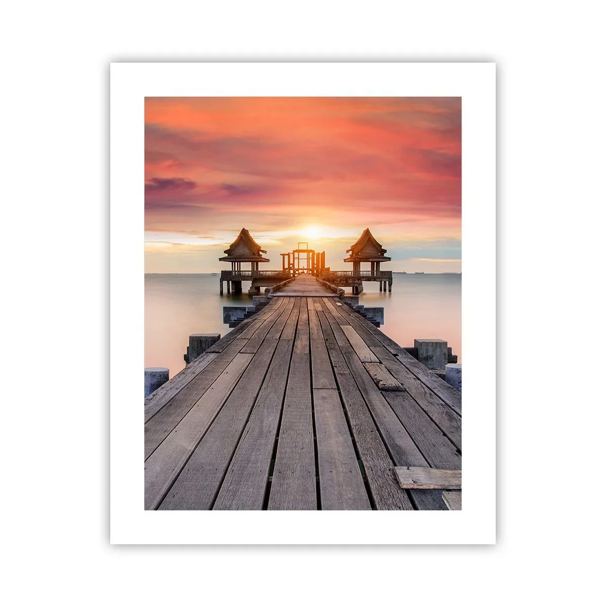 Poster - Tramonto d'oriente - 40x50 cm