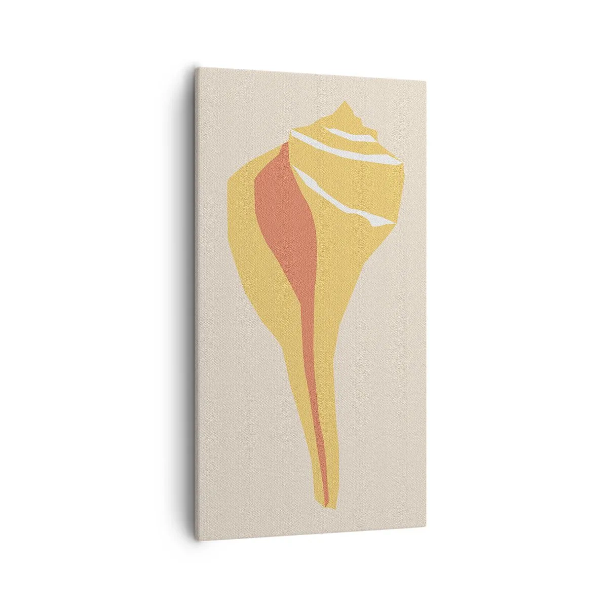 Quadro su tela - Stampe su Tela - Astrazione organica: crescita - 55x100 cm