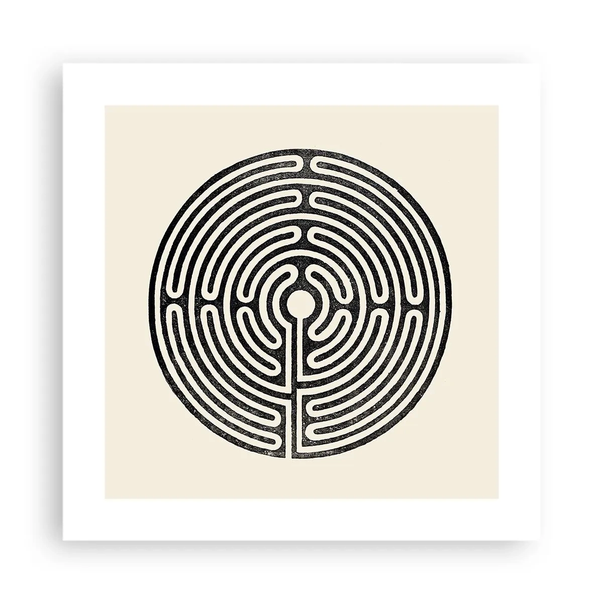Poster - Ordine misterioso - 40x40 cm