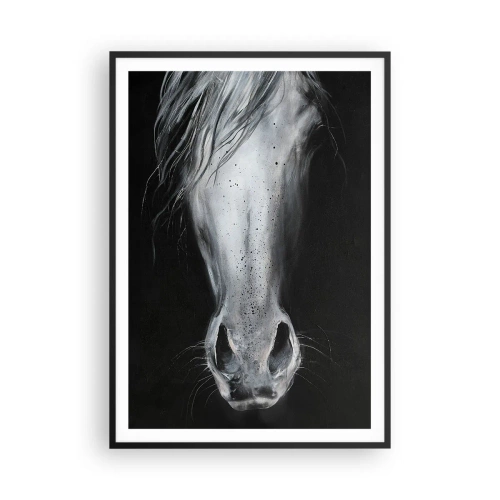 Poster in cornice nera - Sguardo seducente - 70x100 cm