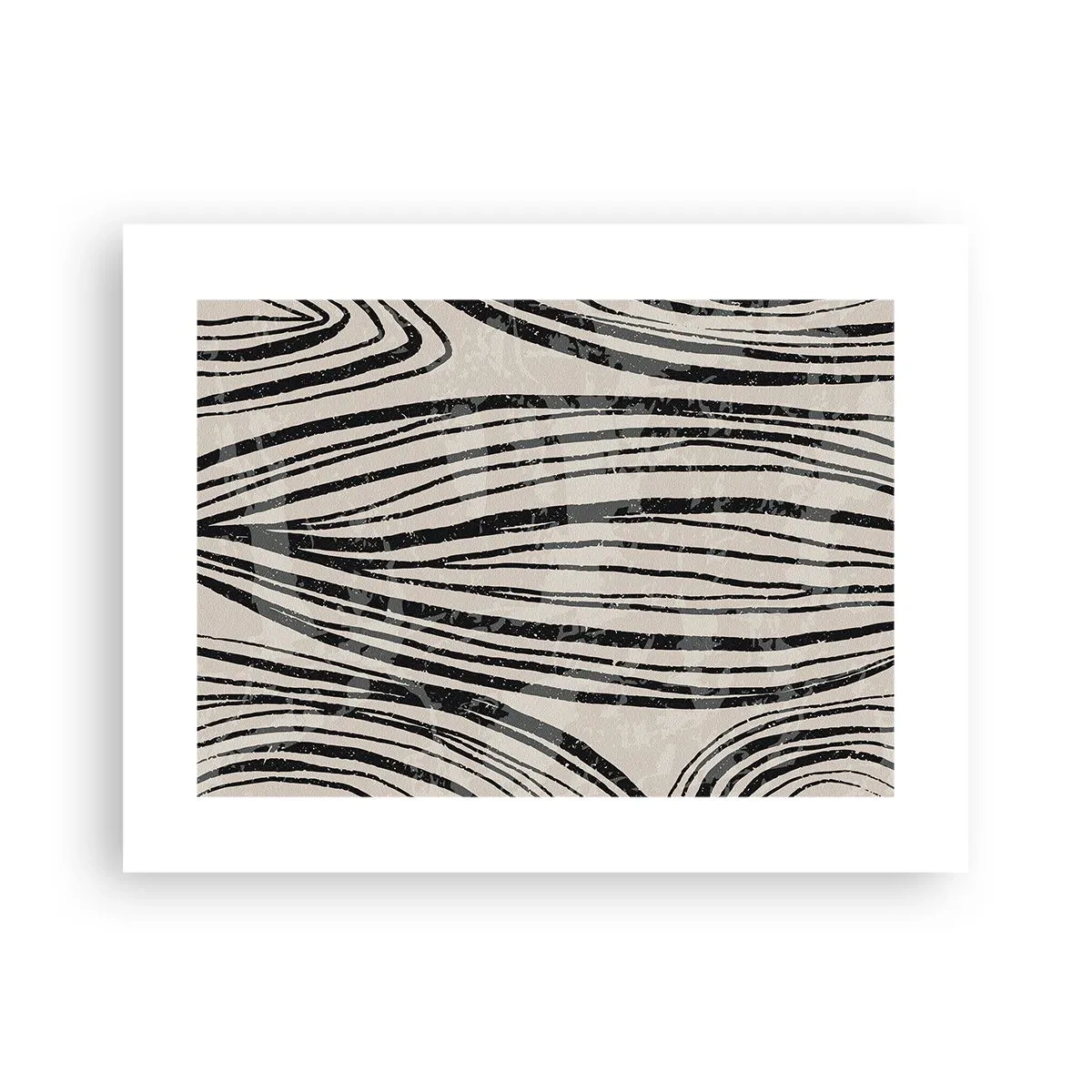 Poster - Una palude di linee - 40x30 cm