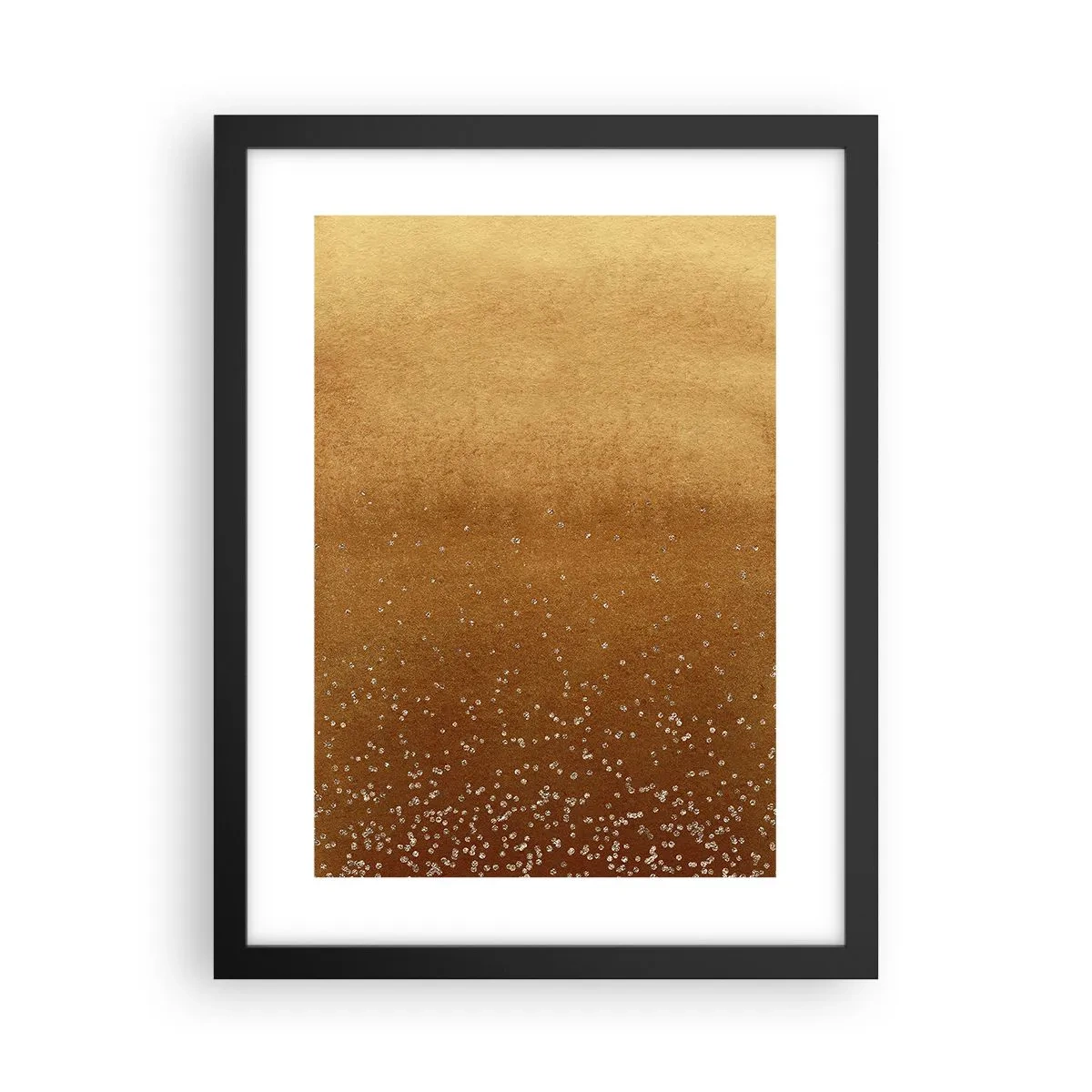 Poster in cornice nera - La nascita della luce - 30x40 cm