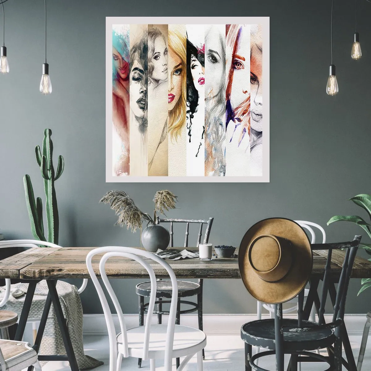 Poster - E sei sempre tu - 60x60 cm