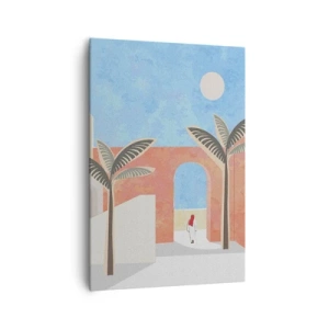 Quadro su tela - Stampe su Tela - Giornata araba - 70x100 cm