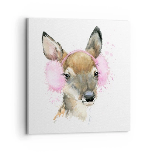 Quadro su tela - Stampe su Tela - E il gelo non mette più paura - 70x70 cm