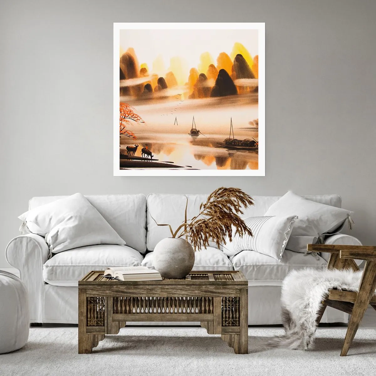 Poster - Oltre l'Estremo Oriente - 50x50 cm