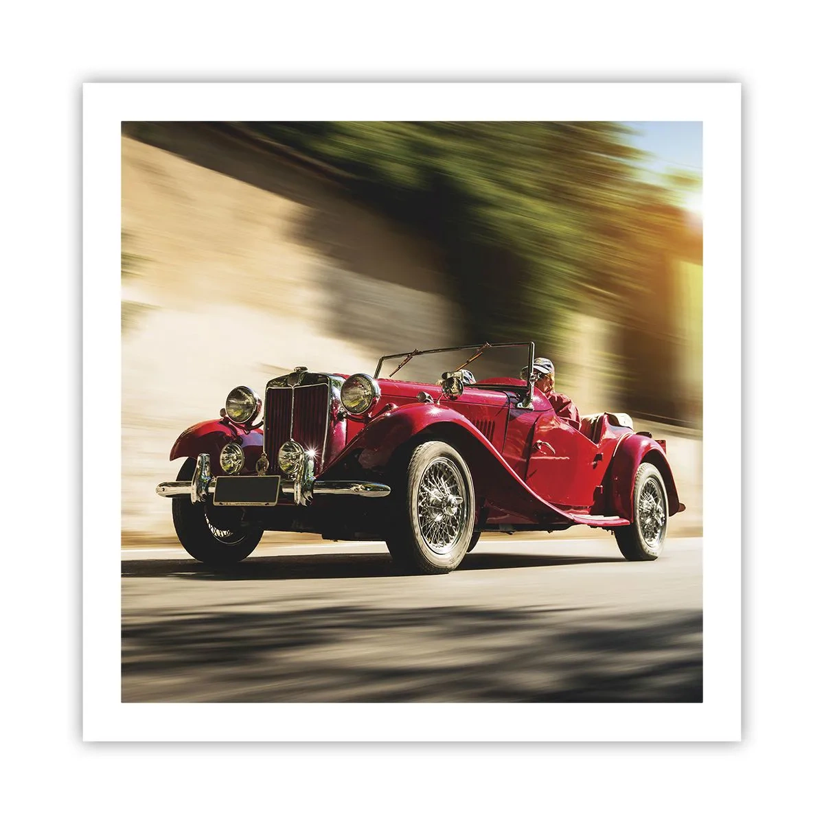 Poster - Più bella della Nike di Samotracia - 60x60 cm