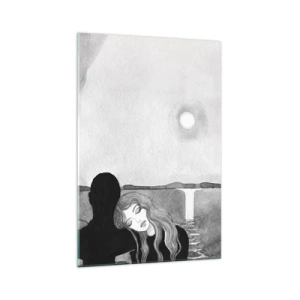 Quadro su vetro - Sempre un mistero - 70x100 cm