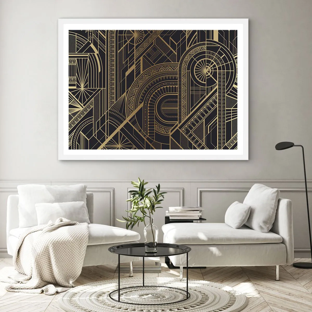 Poster in cornice bianca - Concetti, idee, progetti - 50x40 cm