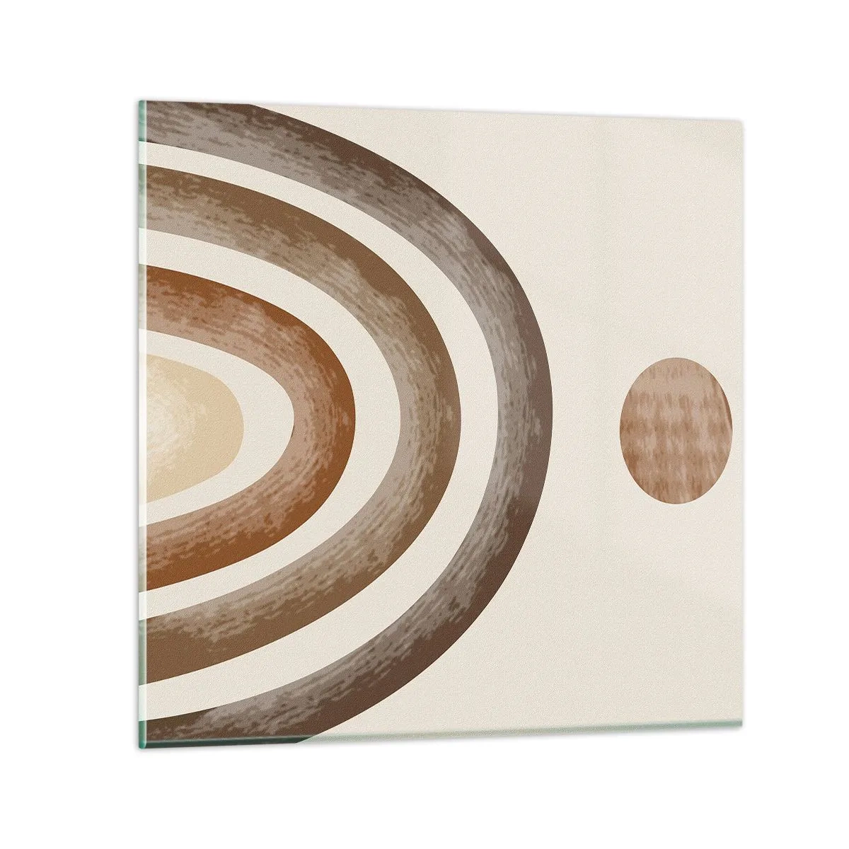 Quadro su vetro - In una galassia lontana - 60x60 cm