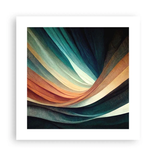 Poster - Intessuto di colore - 40x40 cm
