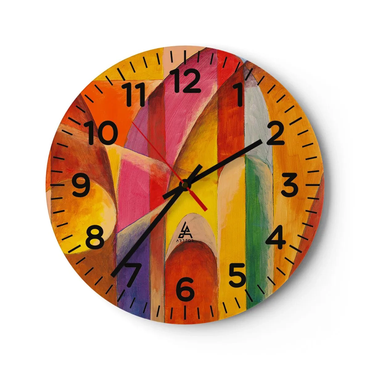 Orologio da parete - Orologio in Vetro - La cattedrale del sole - 30x30 cm