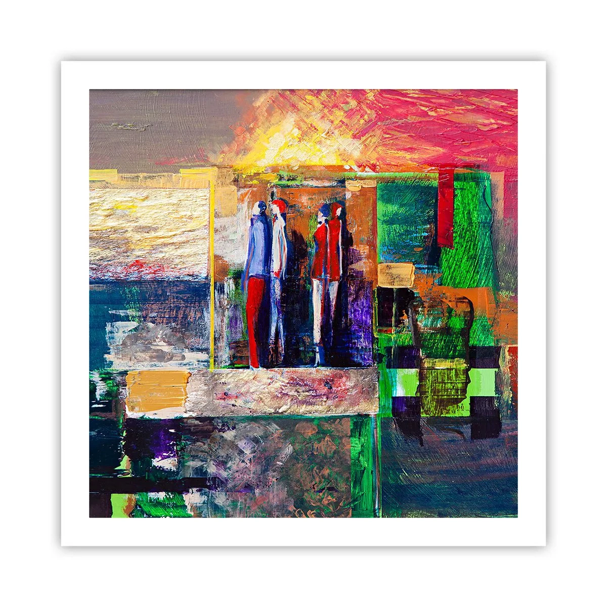 Poster - Relazioni ed emozioni - 60x60 cm