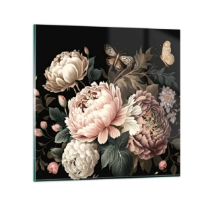 Quadro su vetro - In stile barocco - 30x30 cm