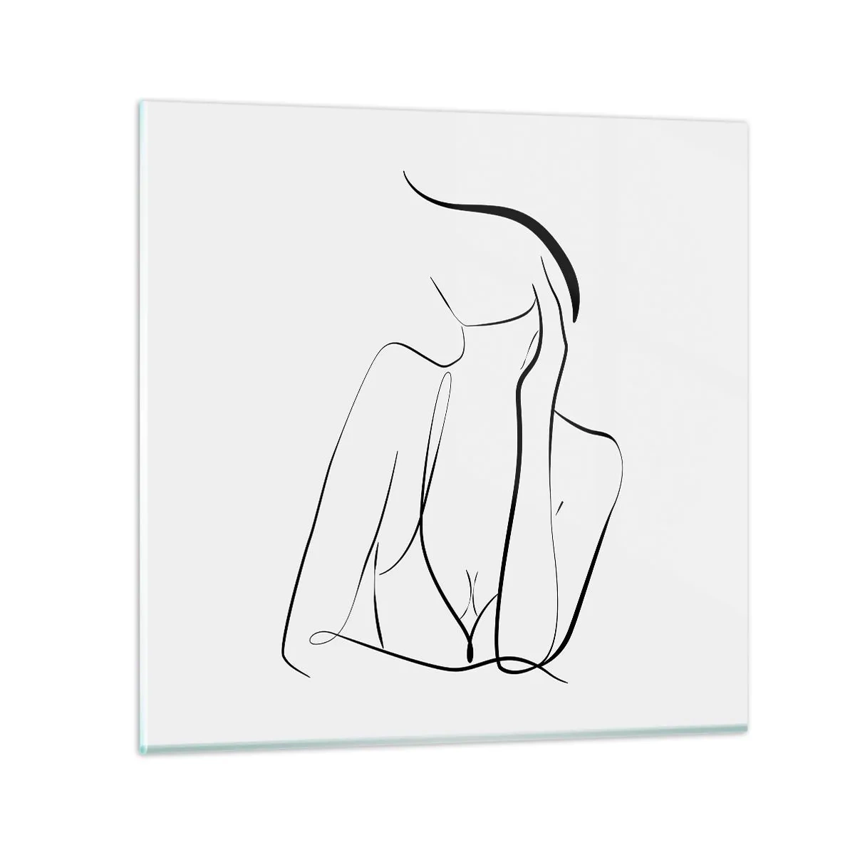 Quadro su vetro - Sull'onda dei sogni - 50x50 cm