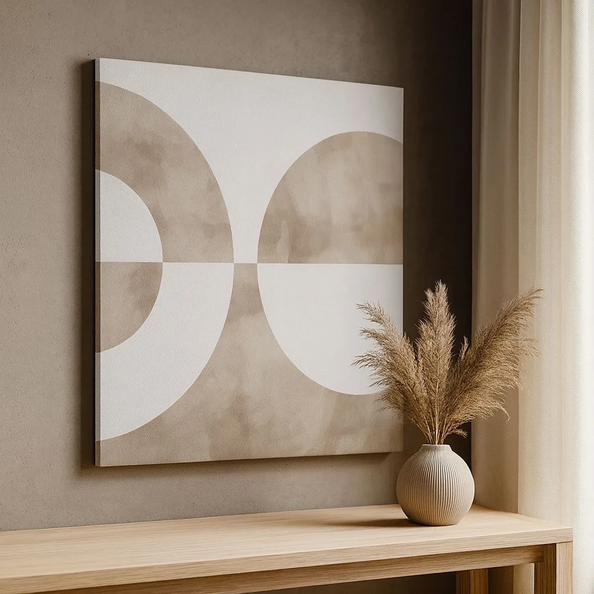 Quadro su tela - Stampe su Tela - Analogie e differenze - 30x30 cm