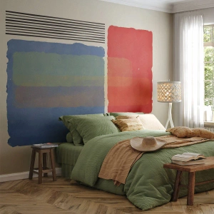 Fotomurali Premium Sand - Spirito e lettera della geometria - Astrazione, Pezzo, Arte Moderna. - 500x350 cm