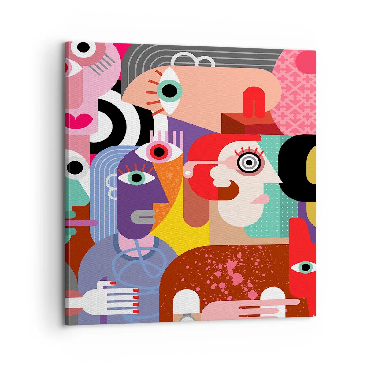 Quadro su tela - Stampe su Tela - Mi manda Picasso - 60x60 cm