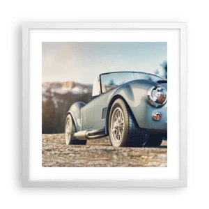 Poster in cornice bianca - Perché lo stile è importante - 40x40 cm