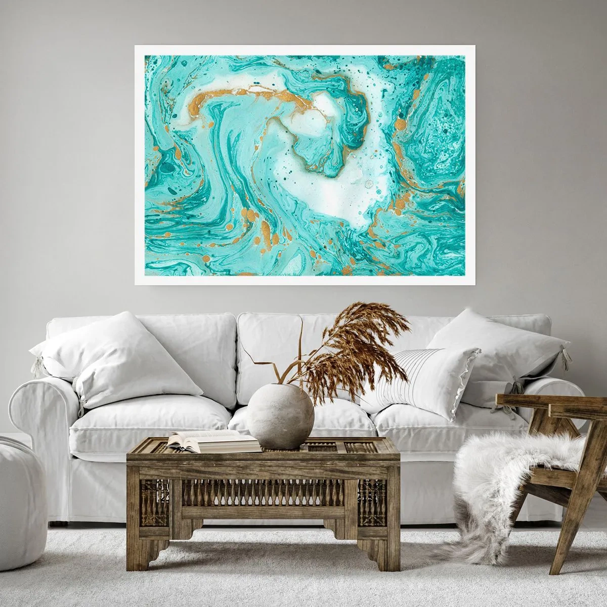 Poster - La grande onda del periodo Edo - 70x50 cm