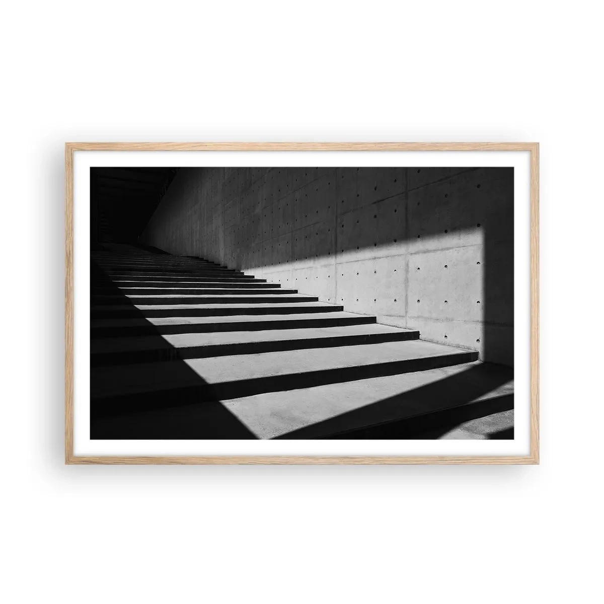 Poster in cornice rovere chiaro - La bellezza severa del modernismo - 91x61 cm