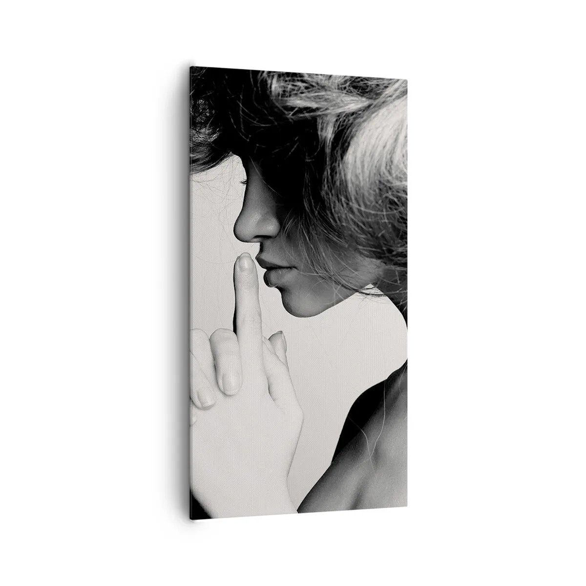 Quadro su tela - Stampe su Tela - Ascoltando se stessa - 65x120 cm