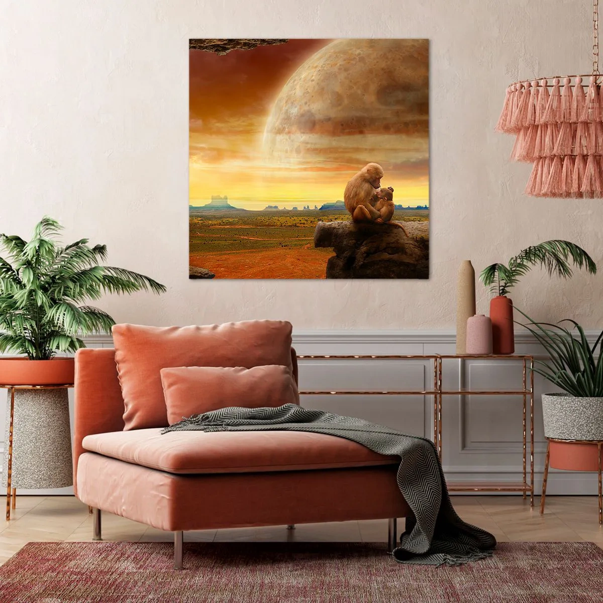 Quadro su tela - Stampe su Tela - L'amore è ovunque lo stesso - 40x40 cm