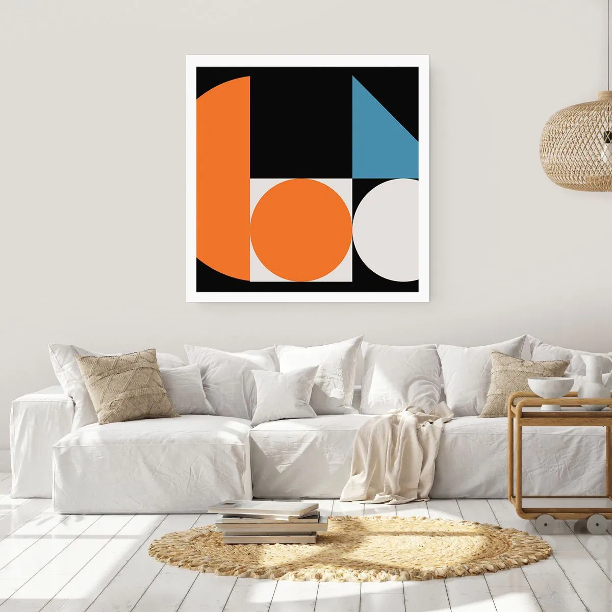 Poster - Composizione di figure - 30x30 cm