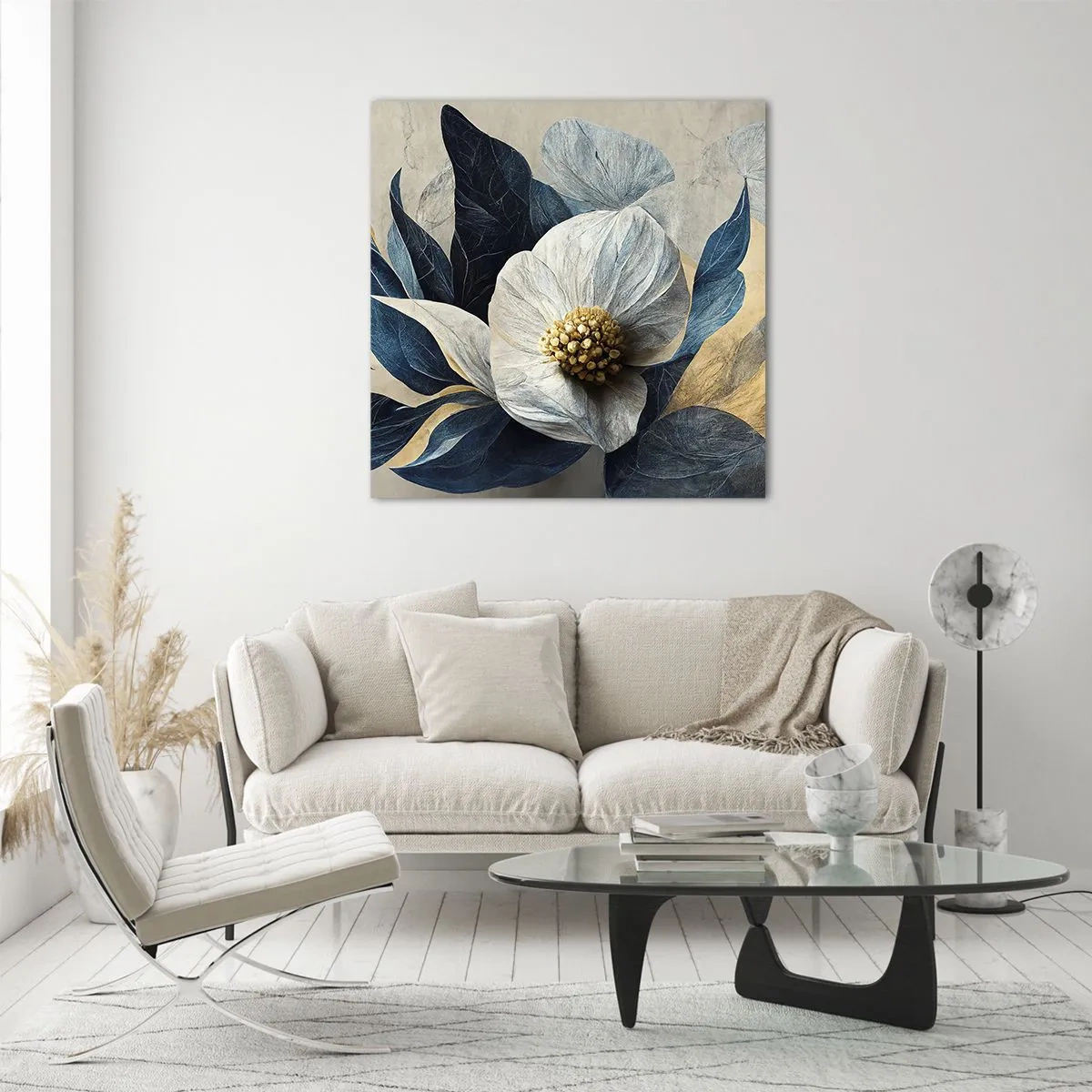 Quadro su vetro - Ha un cuore d'oro - 60x60 cm