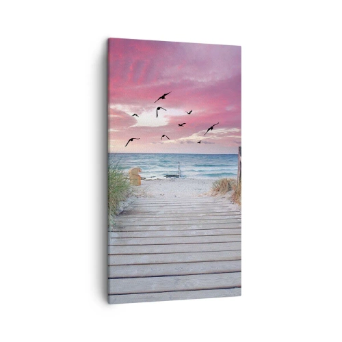 Quadro su tela - Stampe su Tela - Impressioni baltiche - 45x80 cm