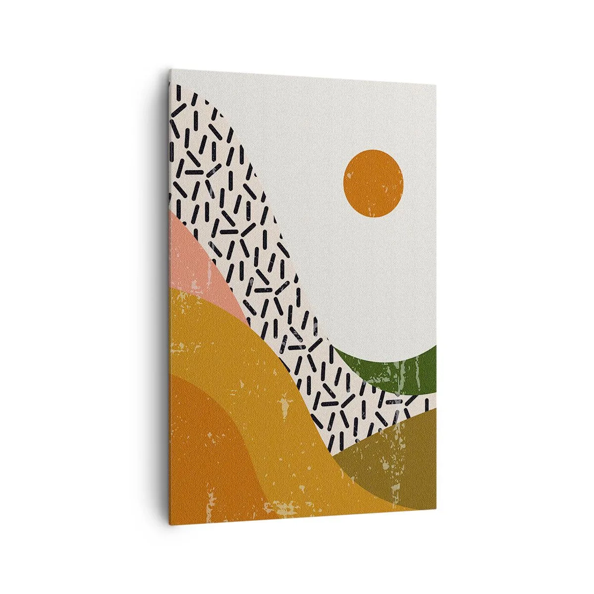 Quadro su tela - Stampe su Tela - Astrazione solare - 80x120 cm