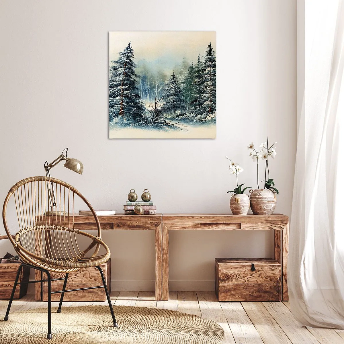 Quadro su tela - Stampe su Tela - Pronti al Natale - 40x40 cm