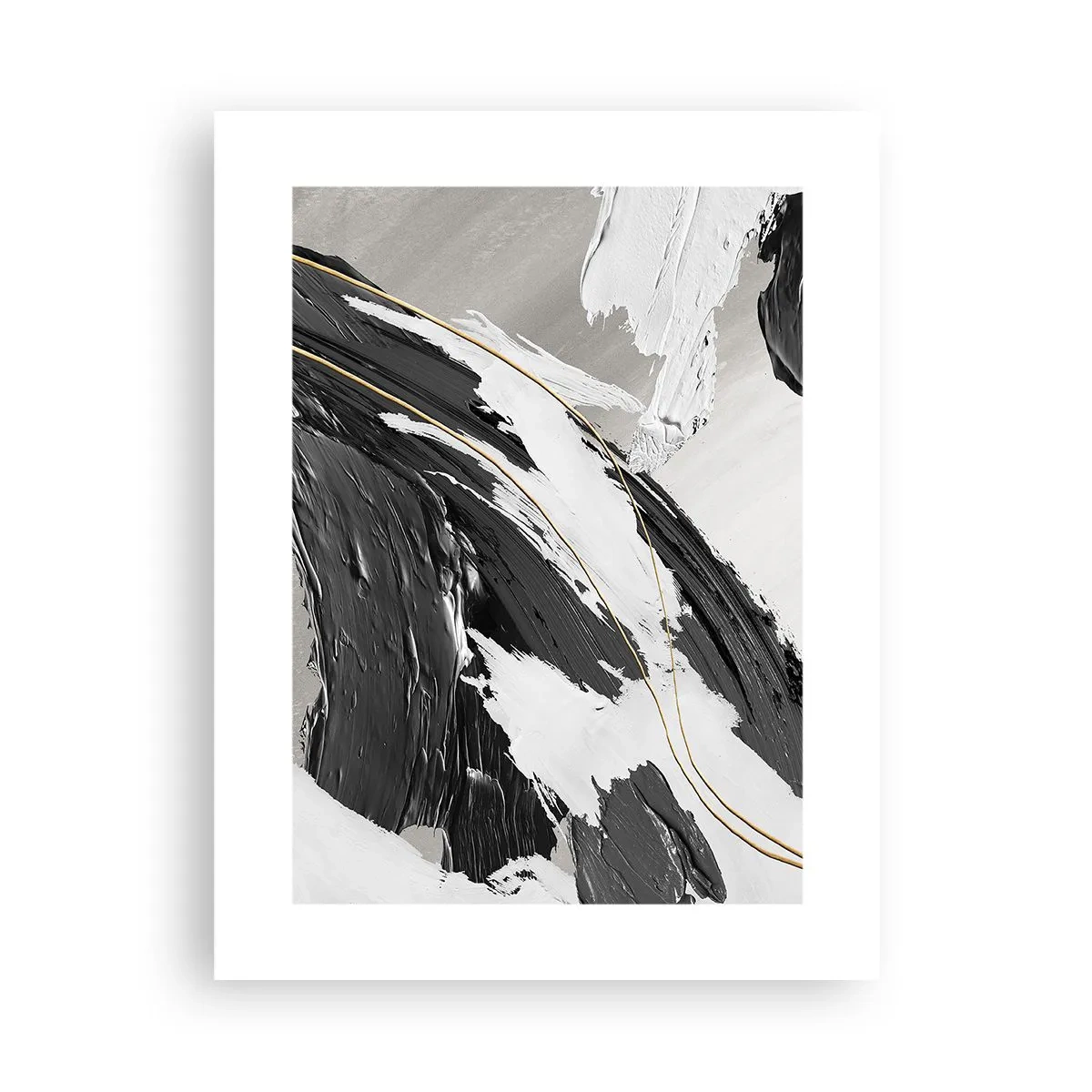 Poster - Astrazione con sfarzo - 30x40 cm