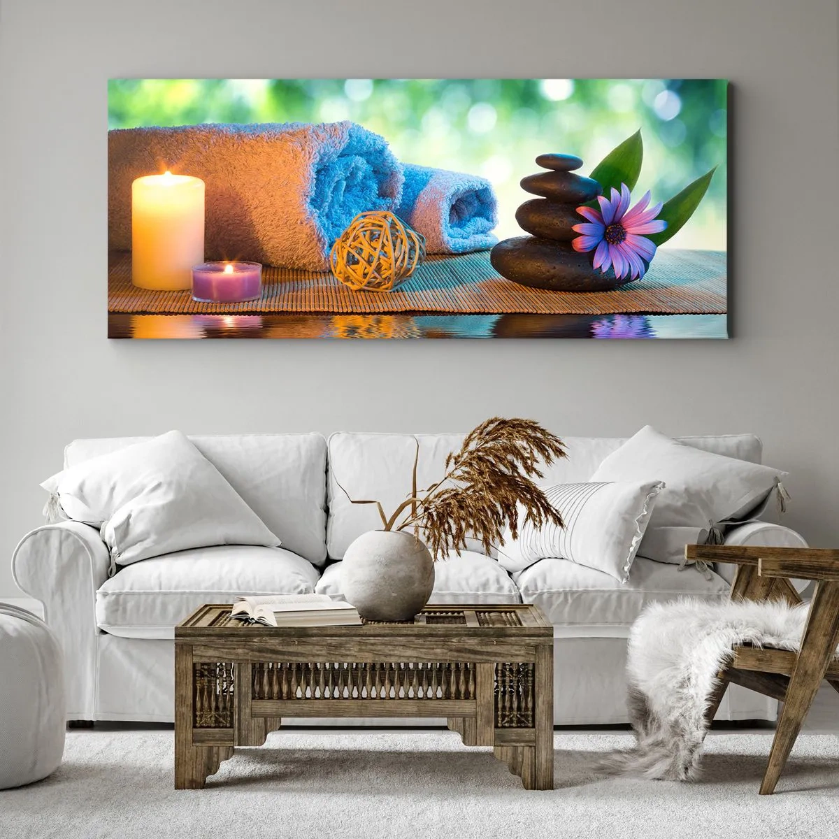 Quadro su tela - Stampe su Tela - Tempo per il corpo - 100x40 cm
