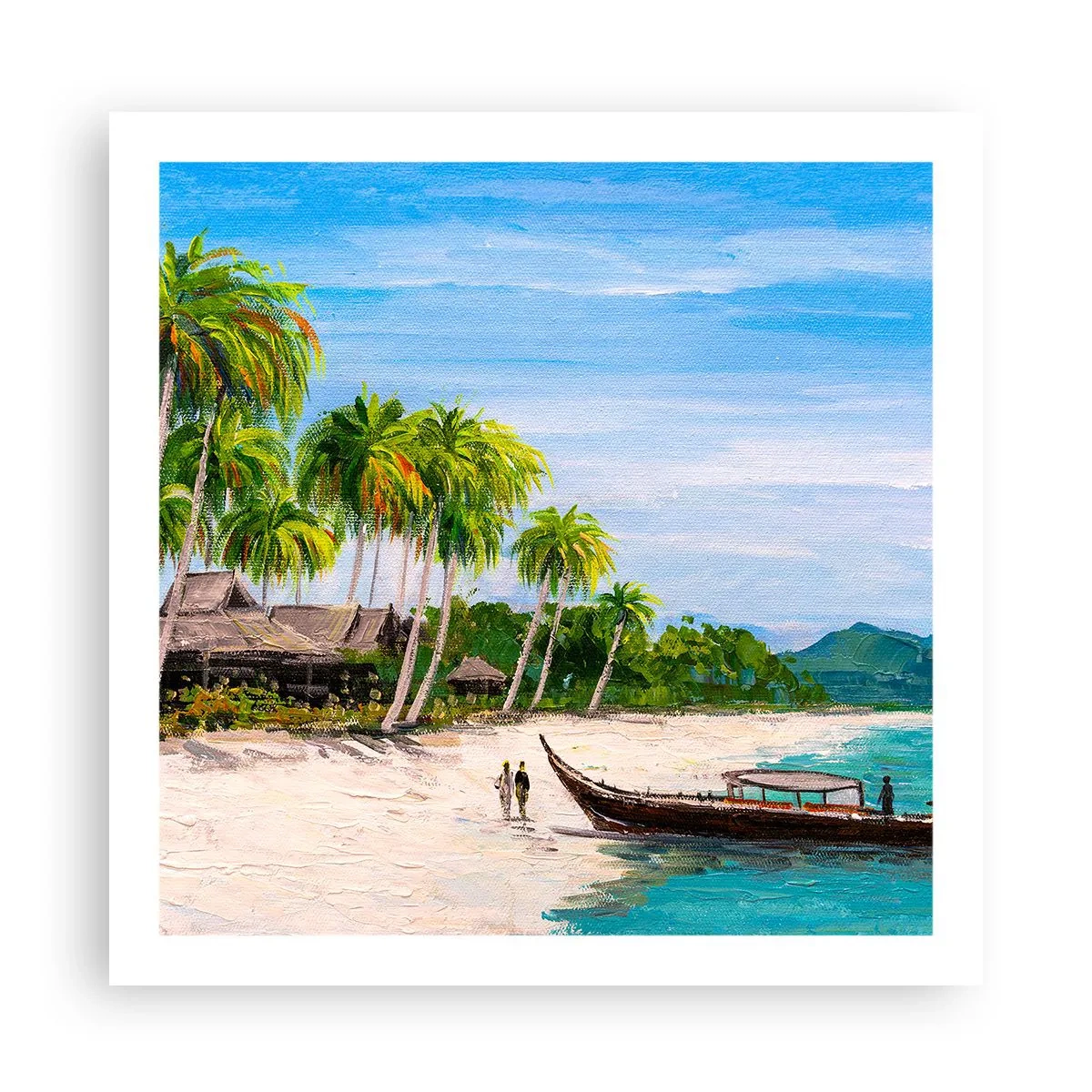 Poster - Sogno esotico - 60x60 cm