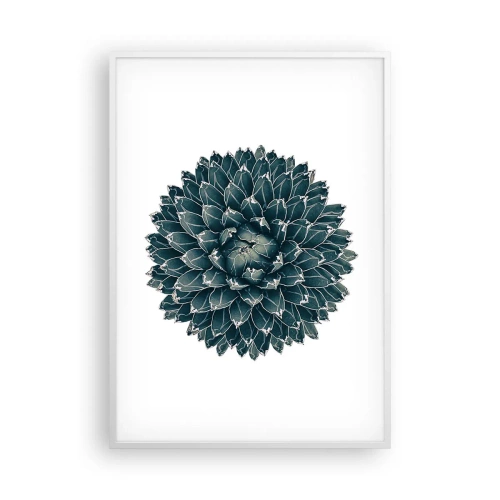 Poster in cornice bianca - La stella del deserto - 70x100 cm