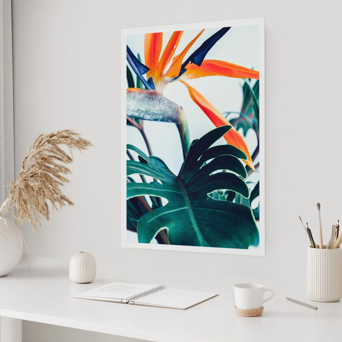 Poster - Pianta uccello - 40x50 cm
