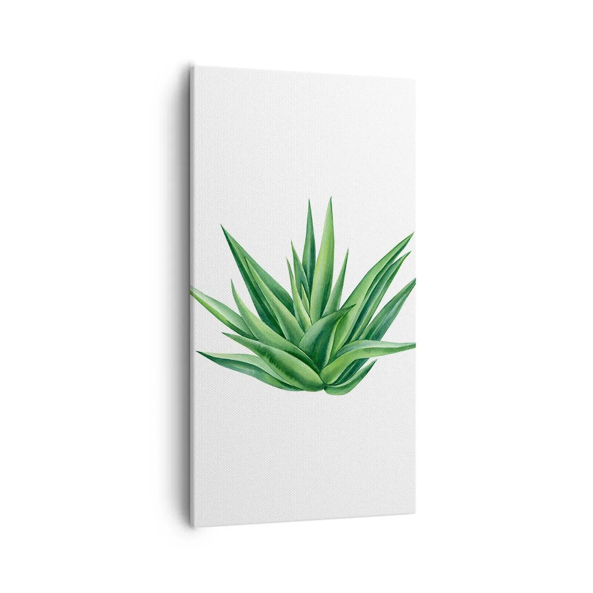 Quadro su tela - Stampe su Tela - Verde - forza - vita - 55x100 cm