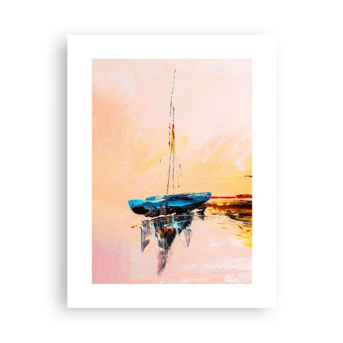 Poster - La sera sul molo - 30x40 cm