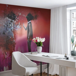 Fotomurali Premium Canvas - Puoi guardare te stesso? - Astrazione, Pezzo, Persone - 400x280 cm