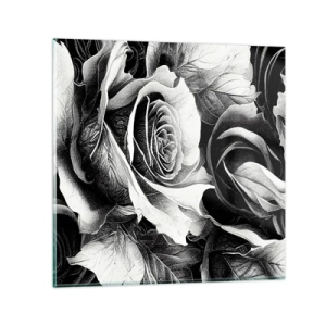 Quadro su vetro - Sempre regina - 30x30 cm