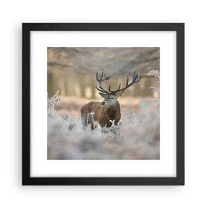 Poster in cornice nera - Fresco mattino - 30x30 cm