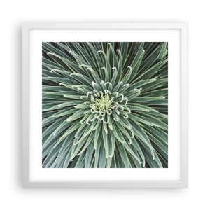 Poster in cornice bianca - La nascita delle stelle - 40x40 cm