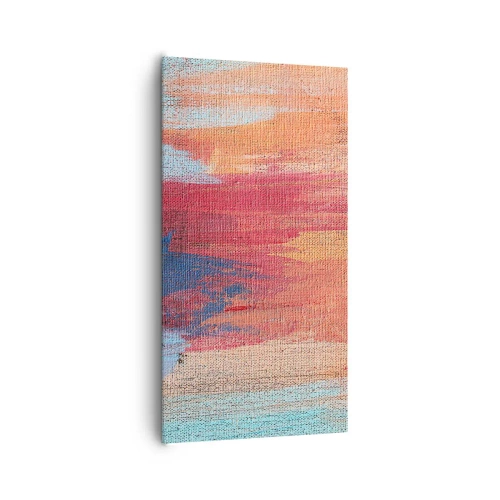 Quadro su tela - Stampe su Tela - Colando con l'arcobaleno - 65x120 cm